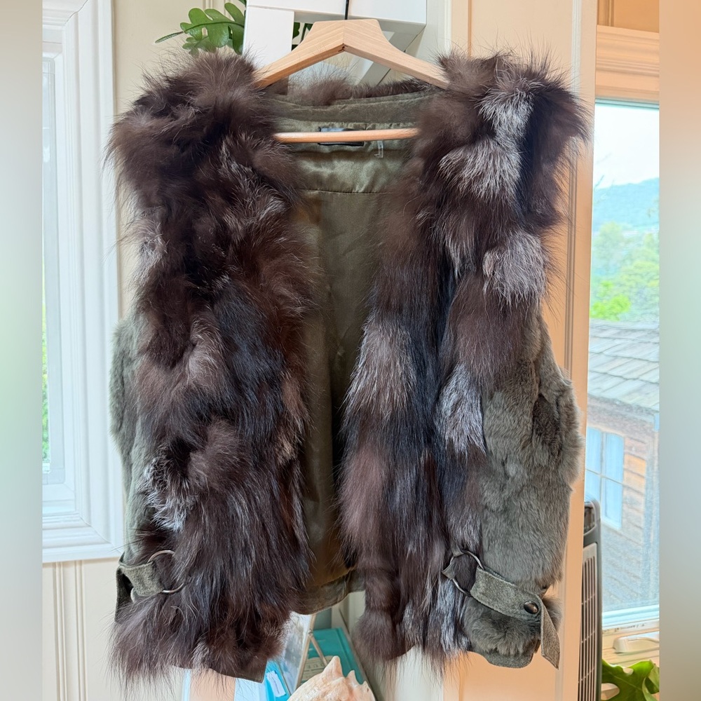 Rabbit Fur Vest